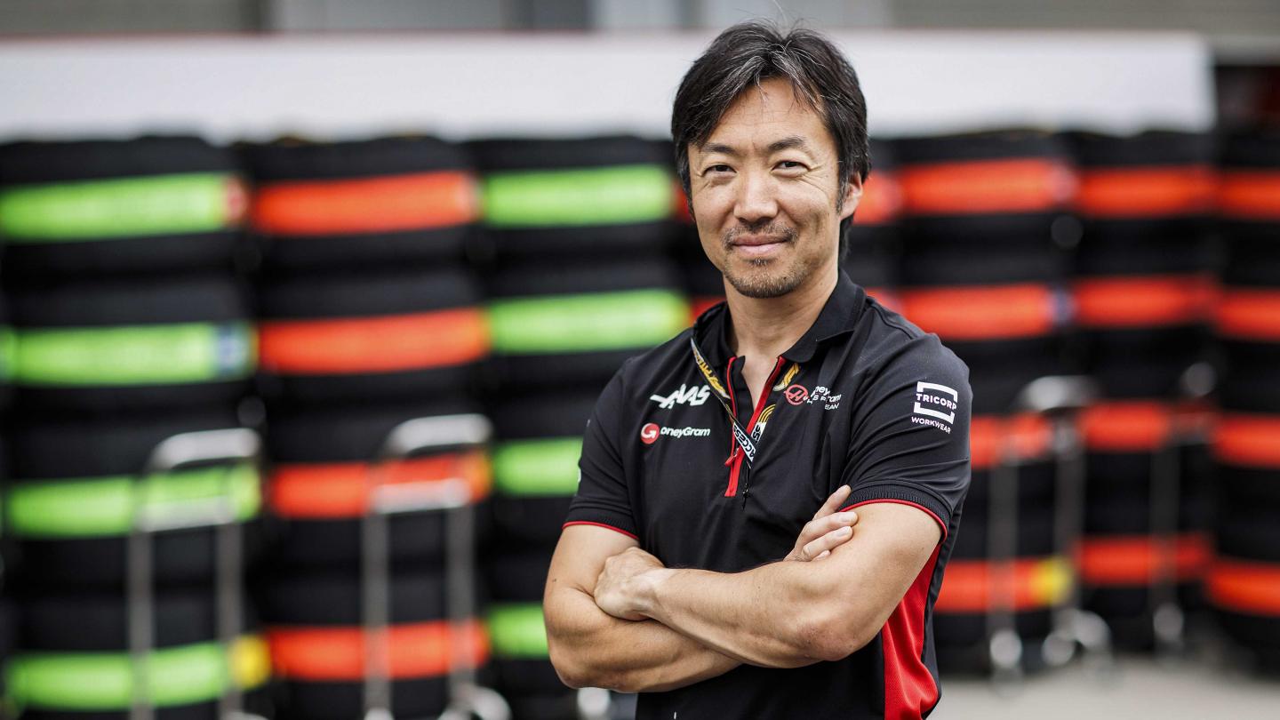 Ayao Komatsu, Team Principal of MoneyGram Haas F1 Team
