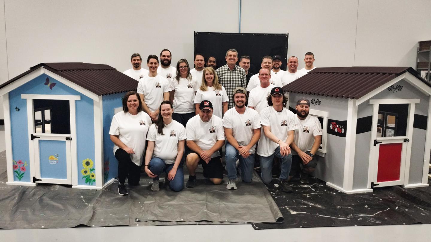 MoneyGram Haas F1 Team lends its support to Habitat for Humanity