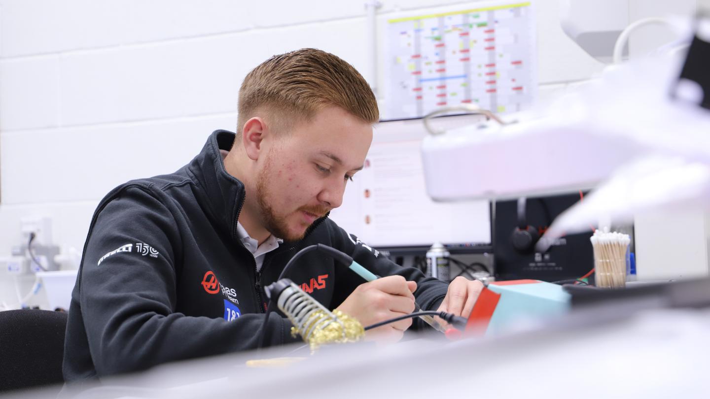 Haas F1 Team Electronics Department