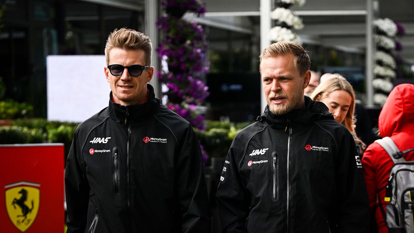 Nico Hulkenberg and Kevin Magnussen, MoneyGram Haas F1 Team